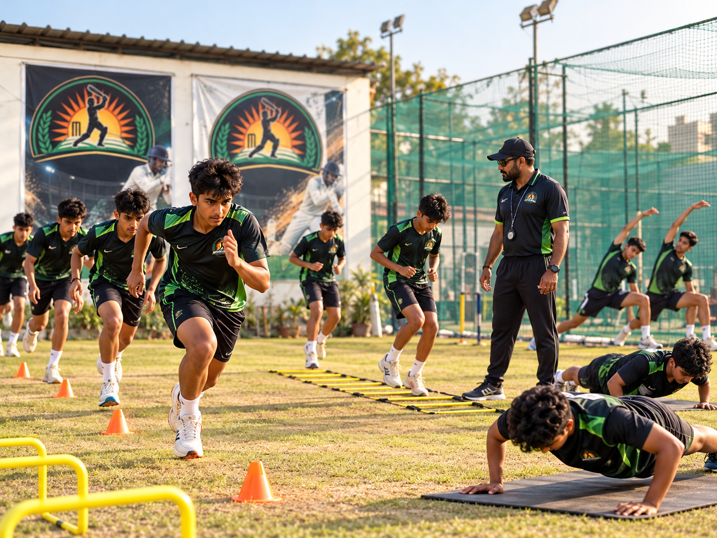 Cricket fitness activities